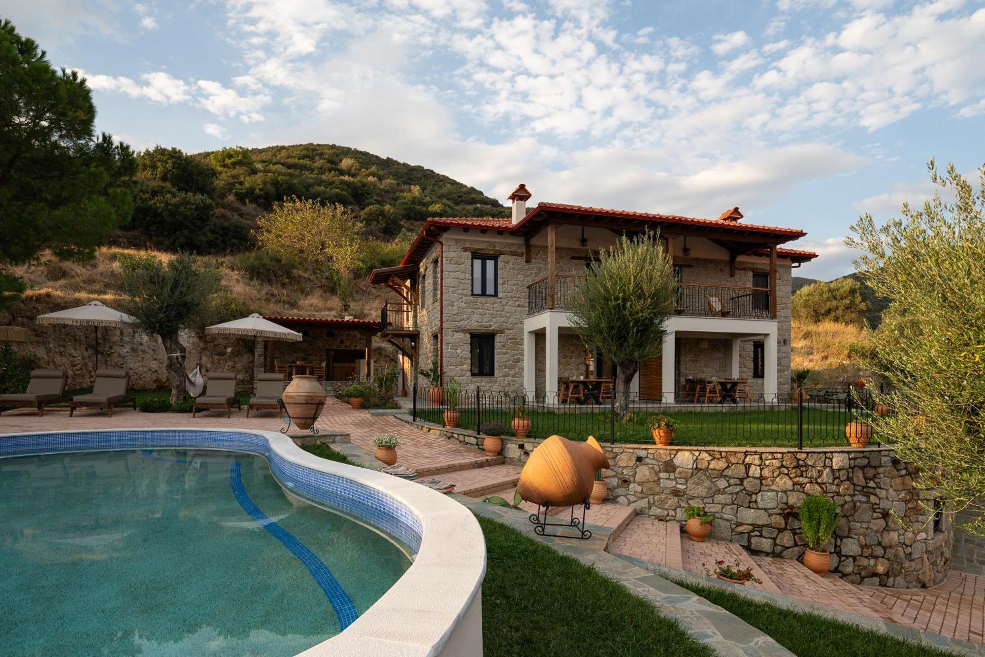 Lithos Villas Apollon Sykia Chalkidikis Luaran gambar