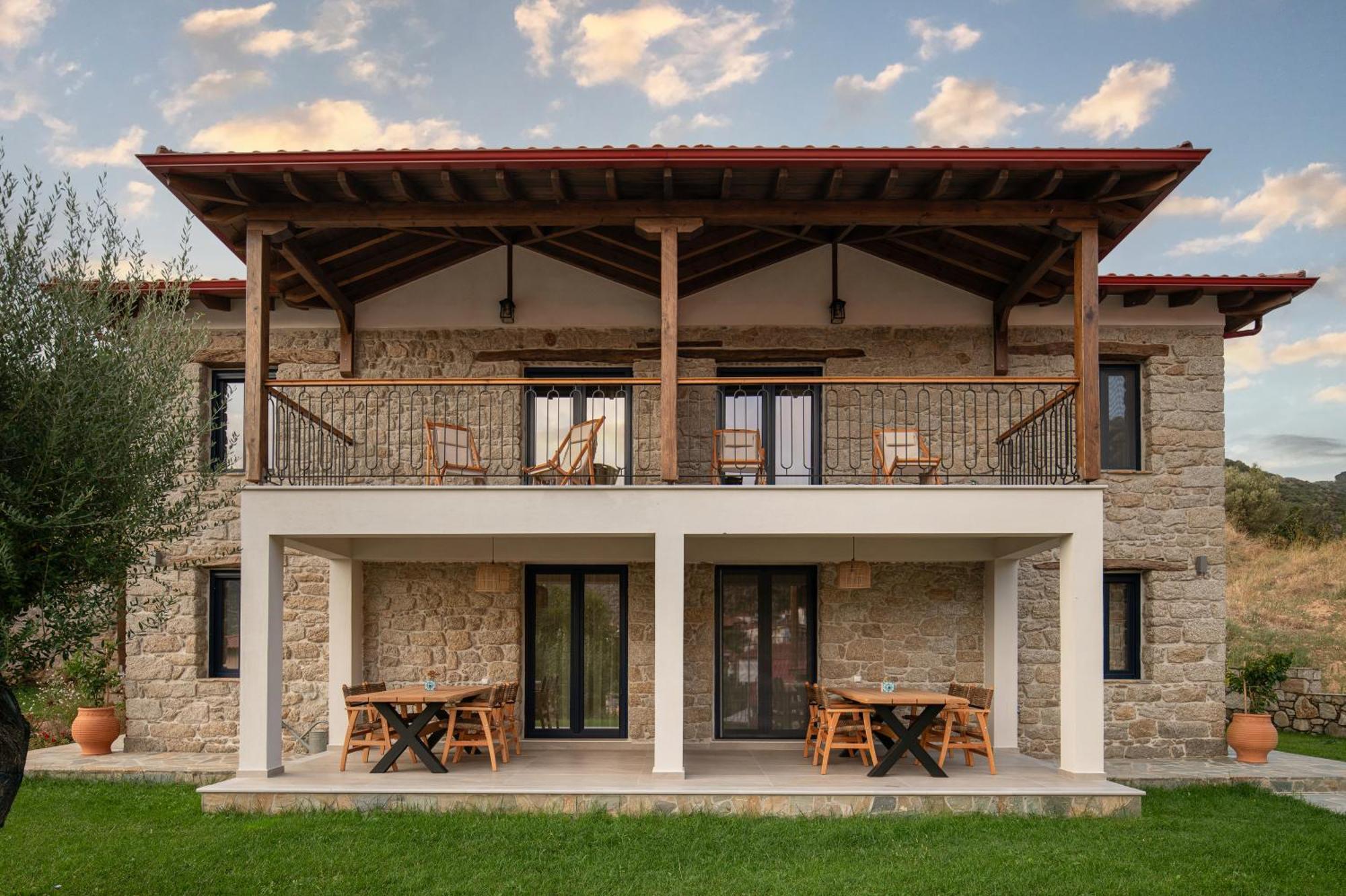 Lithos Villas Apollon Sykia Chalkidikis Luaran gambar